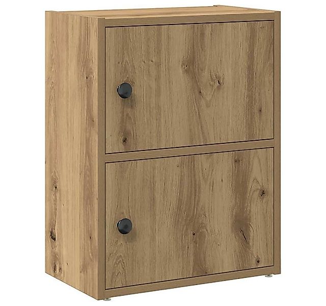 vidaXL Bücherregal Bücherregal Artisan-Eiche 40x24x52 cm Holzwerkstoff, 1-t günstig online kaufen