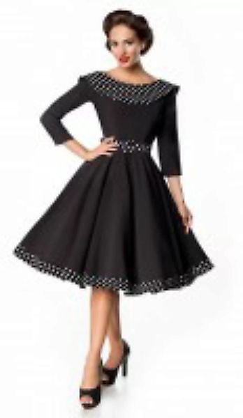 Swing-Kleid mit Punkten günstig online kaufen