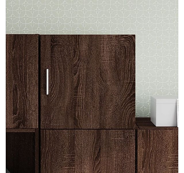 vidaXL Hängeschrank Wandschrank Braun Eichen-Optik 40x42,5x40 günstig online kaufen