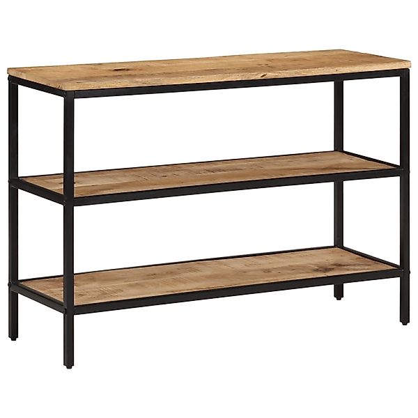 vidaXL Konsolentisch 100x35x70 cm Raues Massivholz Mango 374073 günstig online kaufen