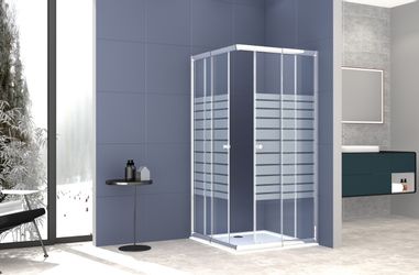 welltime Eckdusche Trento Banda Plus, BxT: günstig online kaufen