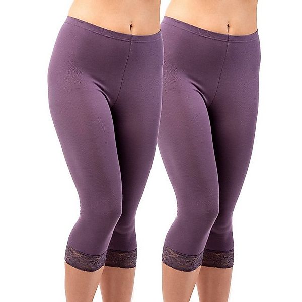 HERMKO Caprileggings 5722 2er Pack Damen günstig online kaufen