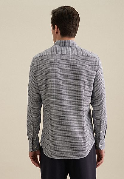 seidensticker Flanellhemd "Slim", Slim Langarm Kentkragen Karo günstig online kaufen