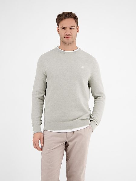 LERROS Strickpullover mit Logo Stickerei günstig online kaufen