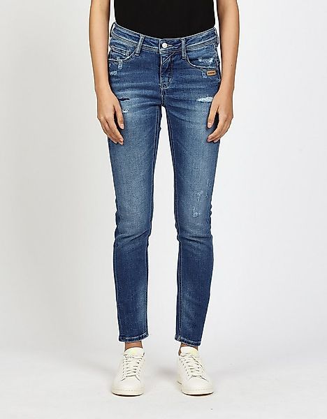 GANG Relax-fit-Jeans 94AMELIE mit Used-Effekten günstig online kaufen