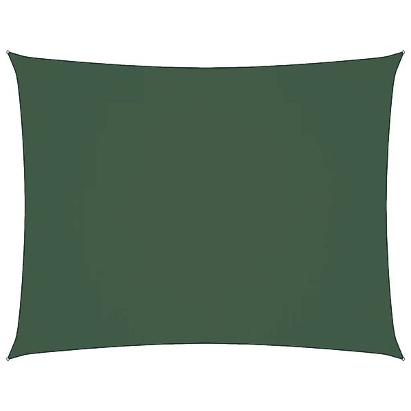 vidaXL Sonnensegel Oxford-Gewebe Rechteckig 3,5x5 m Dunkelgrün 135490 günstig online kaufen