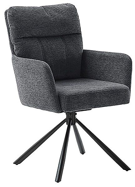 MCA furniture Esszimmerstuhl »UTICA« () (2er-Set), drehbar 180°, Taschenfed günstig online kaufen