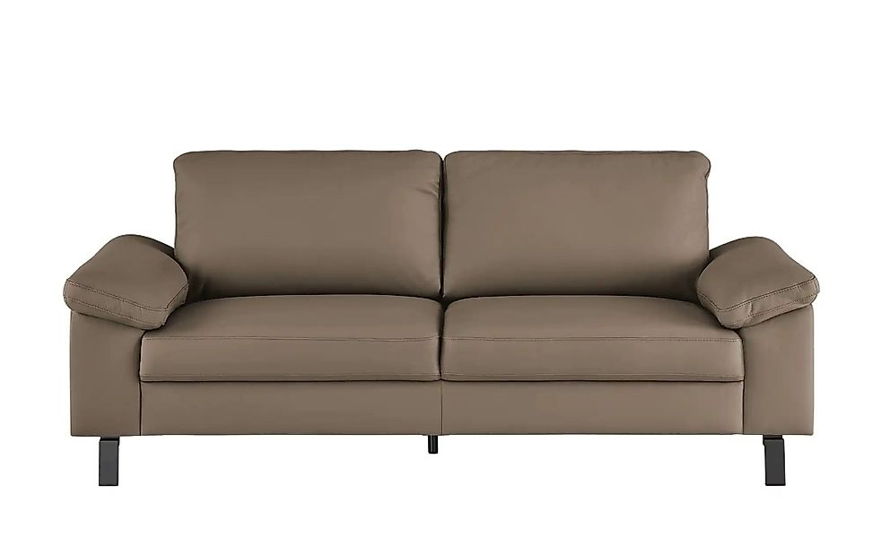 Max Schelling Ledersofa mit Winkelfüßen Maximum ¦ braun ¦ Maße (cm): B: 224 günstig online kaufen