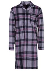 Henry Terre Nachthemd Velour Nachthemd langarm günstig online kaufen
