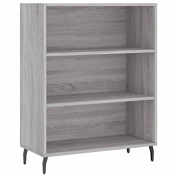 vidaXL Regalschrank Grau Sonoma 69,5x32,5x90 cm Holzwerkstoff 828386 günstig online kaufen