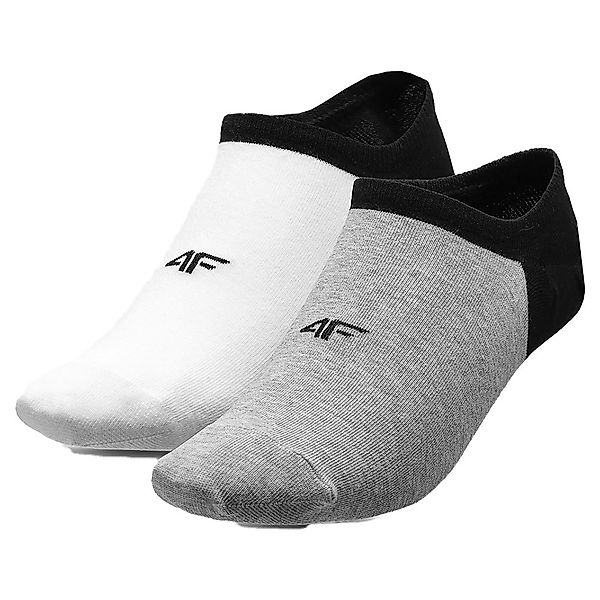 4f Socken EU 39-42 White / Grey Melange günstig online kaufen