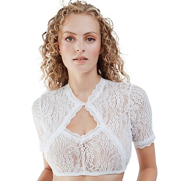 HOFGLANZ Dirndlbluse Dirndlbluse Damen Weiß aus günstig online kaufen