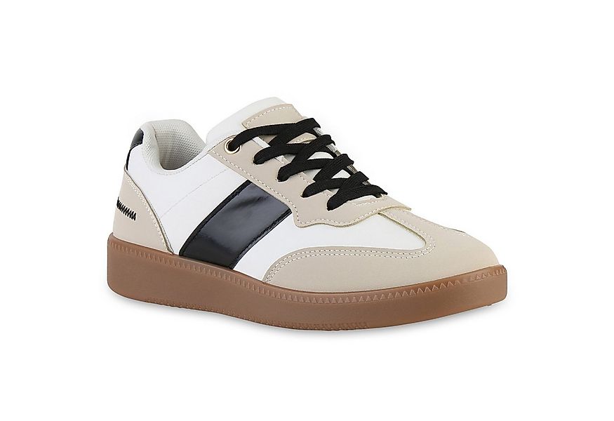 VAN HILL 841516 Sneaker Damen Sneaker Low Schnürer Bequeme Freizeit Basic S günstig online kaufen