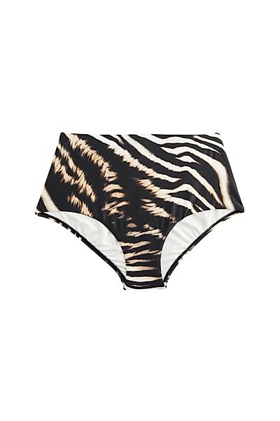 Next Bikini-Hose Bedruckte Bikinihose mit hohem günstig online kaufen