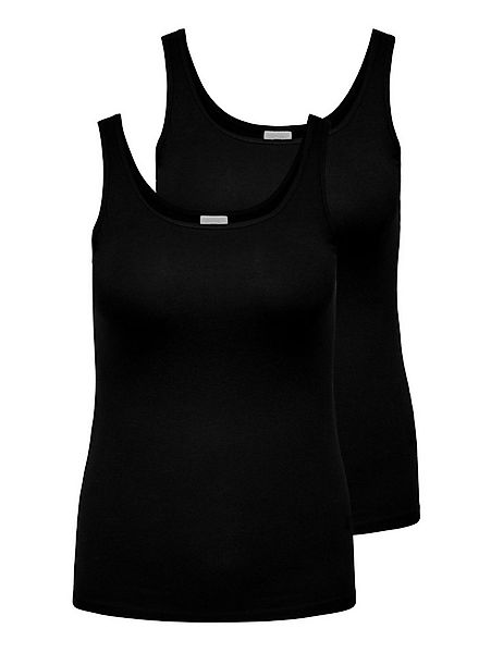 ONLY CARMAKOMA Tanktop CARTIME TANK TOP 2 PACK (Packung, 2-tlg) günstig online kaufen