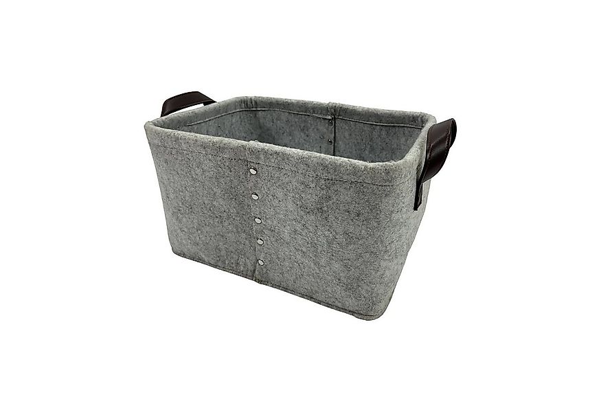 HTI-Living Aufbewahrungskorb Filzkorb Jitte Grau (Stück, 1 St., 1 Aufbewahr günstig online kaufen