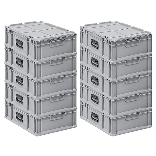 PROREGAL Spar Set 10x Eurobox Nextgen Portable HxBxT 185 x 40 x 60 cm 34 Li günstig online kaufen