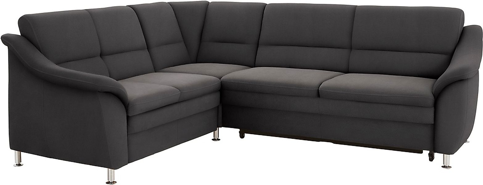 sit&more Ecksofa »Cardoso L-Form«, mit Federkern, wahlweise mit Bettfunktio günstig online kaufen