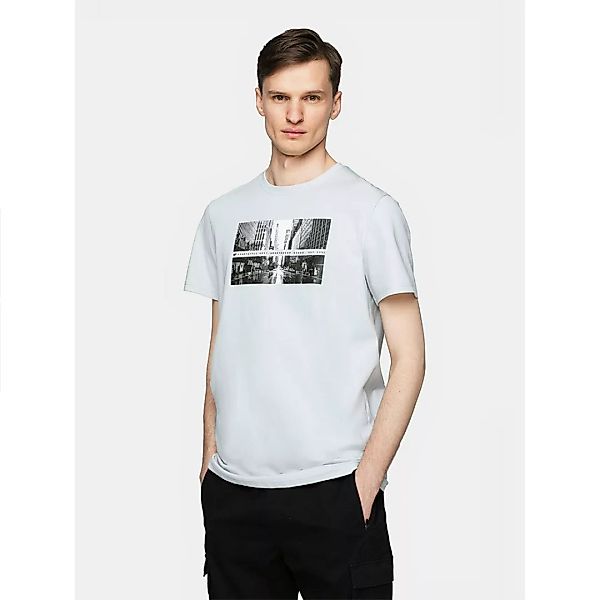 4f Kurzärmeliges T-shirt S Cold Light Grey günstig online kaufen
