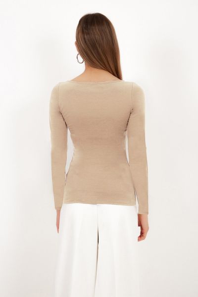 Vivienne Fashion Langarmshirt Hochwertiges Damen Modal günstig online kaufen