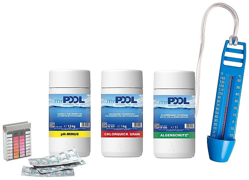 my POOL BWT Poolpflege Starter-Set, (Set), 6-tlg. günstig online kaufen