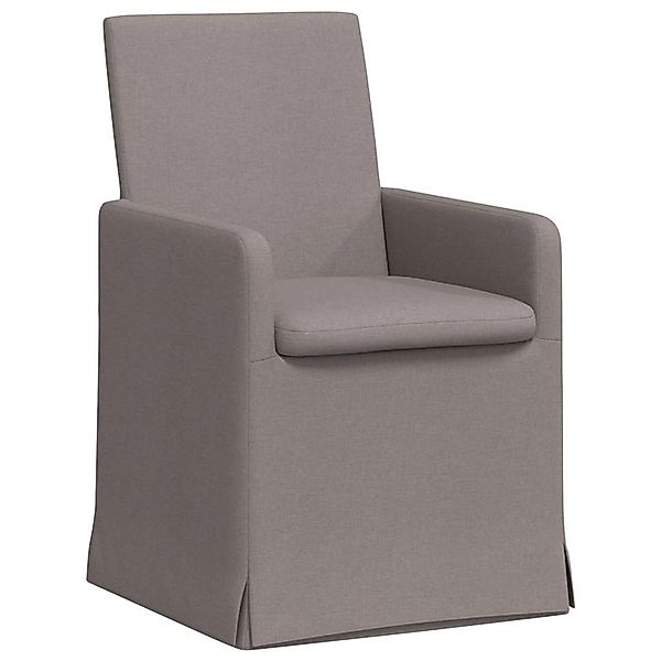 vidaXL Esszimmerstühle 2 Stk Taupe 57 x 67 x 95 cm Stoff 42017909 günstig online kaufen