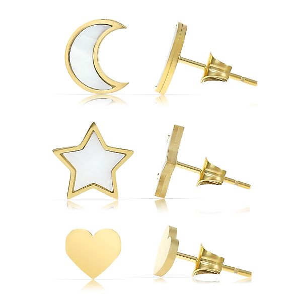 Made by Nami Ohrstecker-Set verschiedene Formen günstig online kaufen