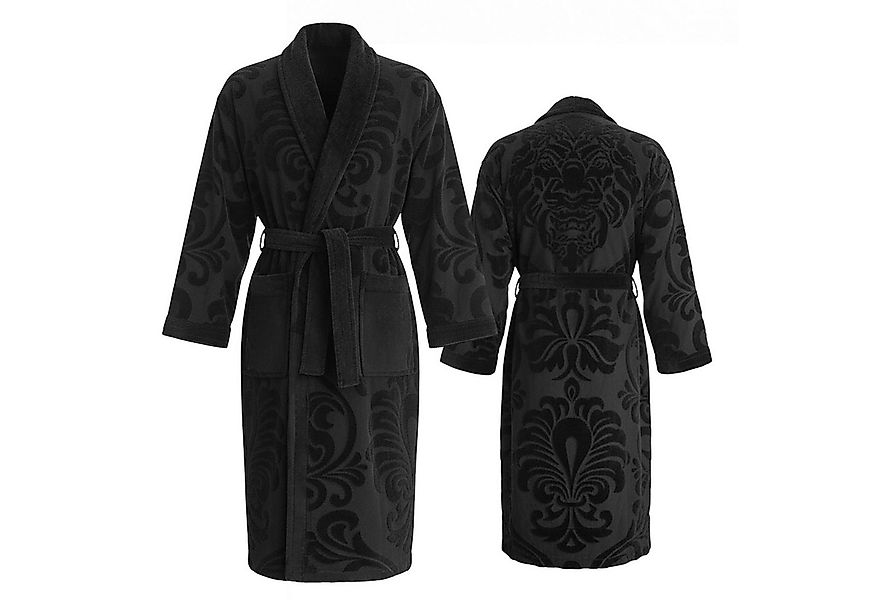 Belle Arti Bademantel Belle Arti Bademantel Velours Schwarz, 100% Baumwolle günstig online kaufen