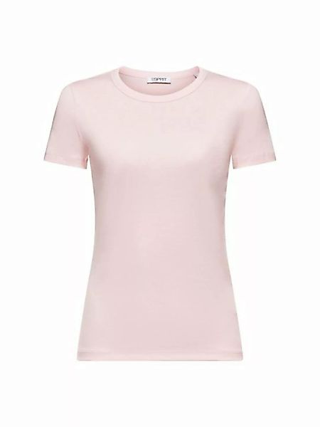 Esprit T-Shirt Kurzärmliges Baumwoll-T-Shirt (1-tlg) günstig online kaufen
