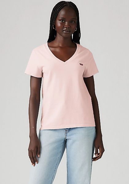 Levis "Perfect Tee" mit kleinem Batwing- Logo günstig online kaufen