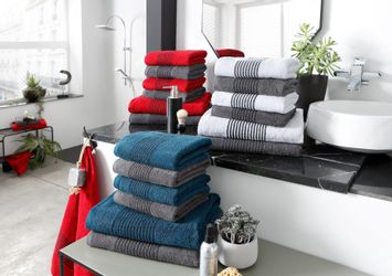 Bruno Banani Handtuch Set "Jassen, Duschtücher, Handtücher" Set 6 Walkfrott günstig online kaufen