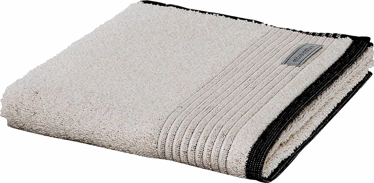 Möve Saunatuch "Eden Biesenbordüre" mit Lederetikett günstig online kaufen