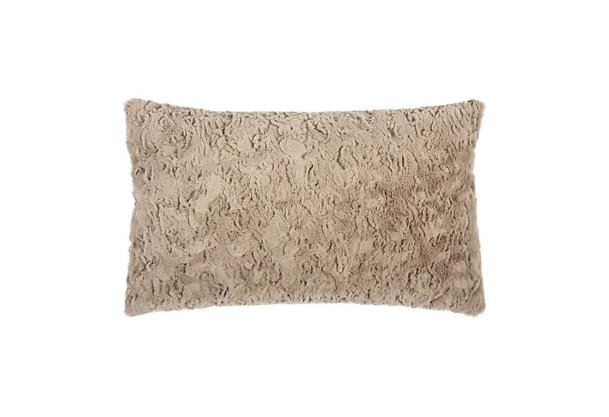 PAD Dekokissen Flair Beige, Kissenhülle, Zierkissen, Flauschig günstig online kaufen