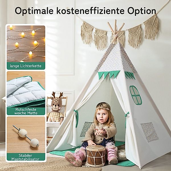 besrey Spielzelt Tipi Zelt für Kinder, günstig online kaufen
