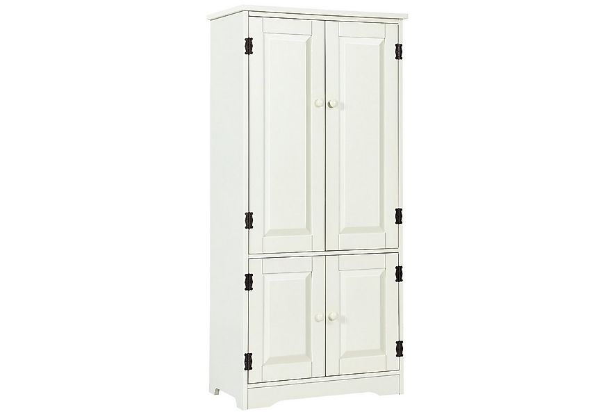 COSTWAY Mehrzweckschrank mit Türen & verstellbarem Regal,Vorratsschrank Hol günstig online kaufen