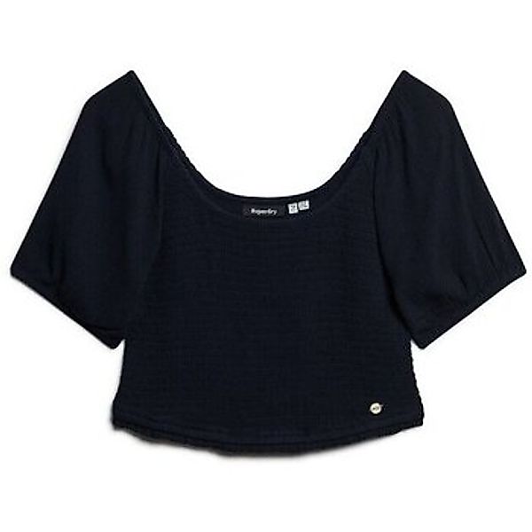 Superdry  Tank Top T-shirt tissé smocké femme günstig online kaufen