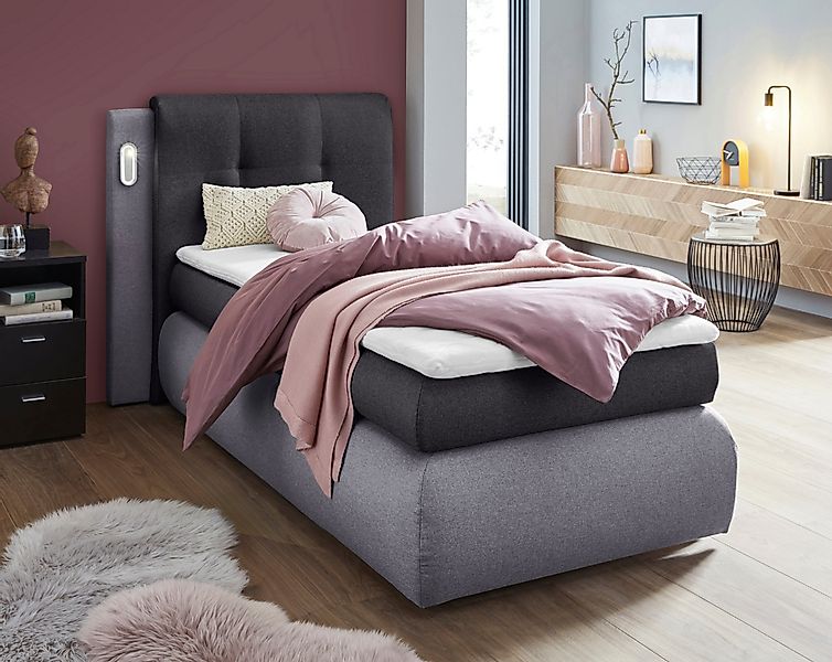 COLLECTION AB Boxspringbett Borna, inklusive Bettkasten, günstig online kaufen