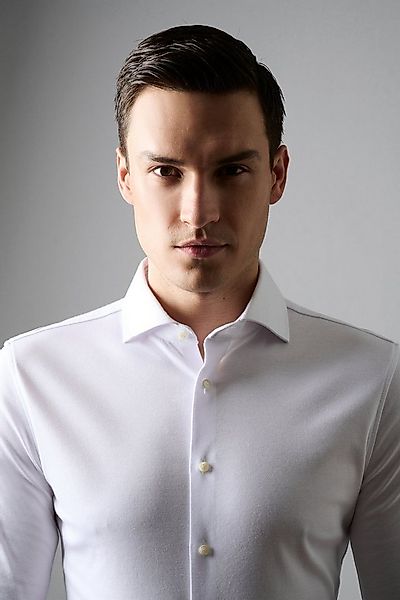 DESOTO Essential Hemd Hai Jersey Weiß - Größe 48 günstig online kaufen