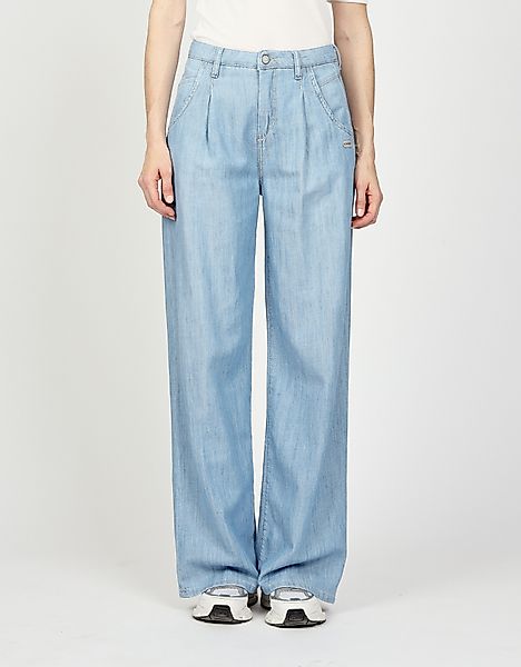 GANG Weite Jeans "94SILVIA WIDE" mit Bundfalten vorn günstig online kaufen