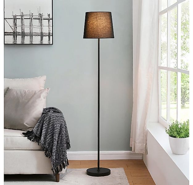 HOME DELUXE Stehlampe Leuchte VANA - 28 x 28 x 150 cm, Stabiler Aluminiumfu günstig online kaufen