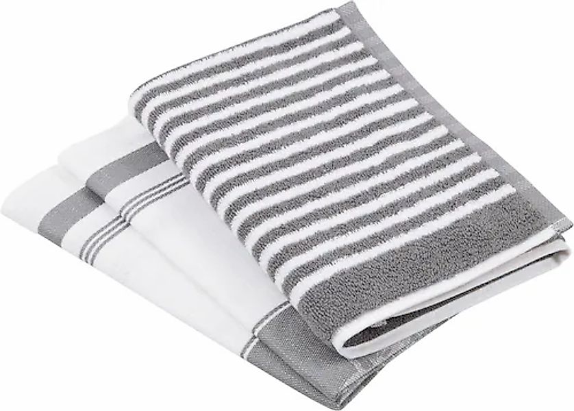 ROSS Geschirrtuch »Exclusiv« 1x Küchen-Frottiertuch (Streifen) und 2 Geschi günstig online kaufen
