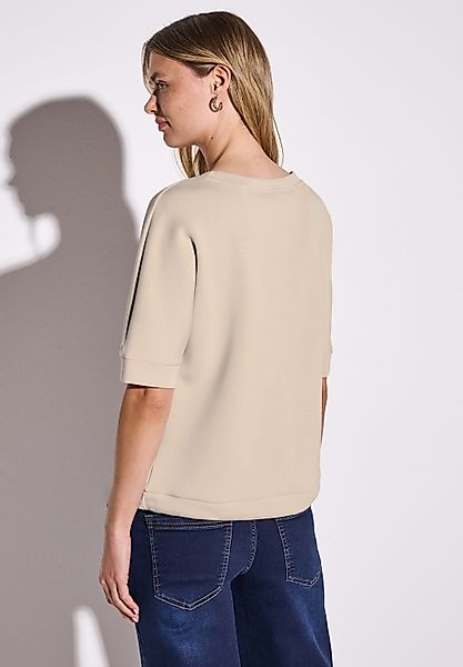 STREET ONE T-Shirt, mit Tunnelzug am Saum günstig online kaufen