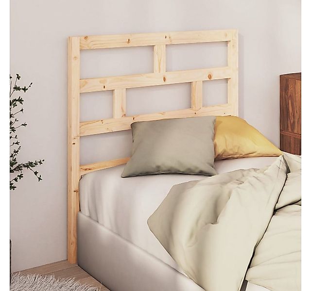 vidaXL Bett, Kopfteil 96x4x100 cm Massivholz Kiefer günstig online kaufen