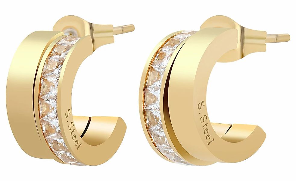 Adelia´s Paar Ohrhänger "Damen Ohrringe – Ohrstecker aus Edelstahl" Perfekt günstig online kaufen