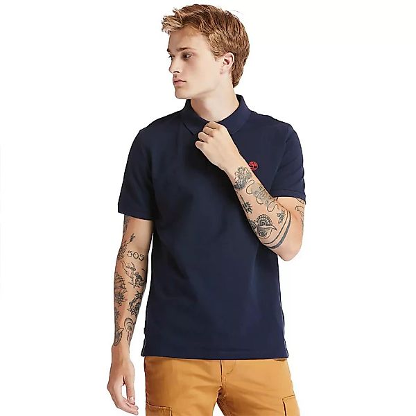 Timberland Millers River Piqué Regular Short Sleeve Polo Shirt M Dark Sapph günstig online kaufen