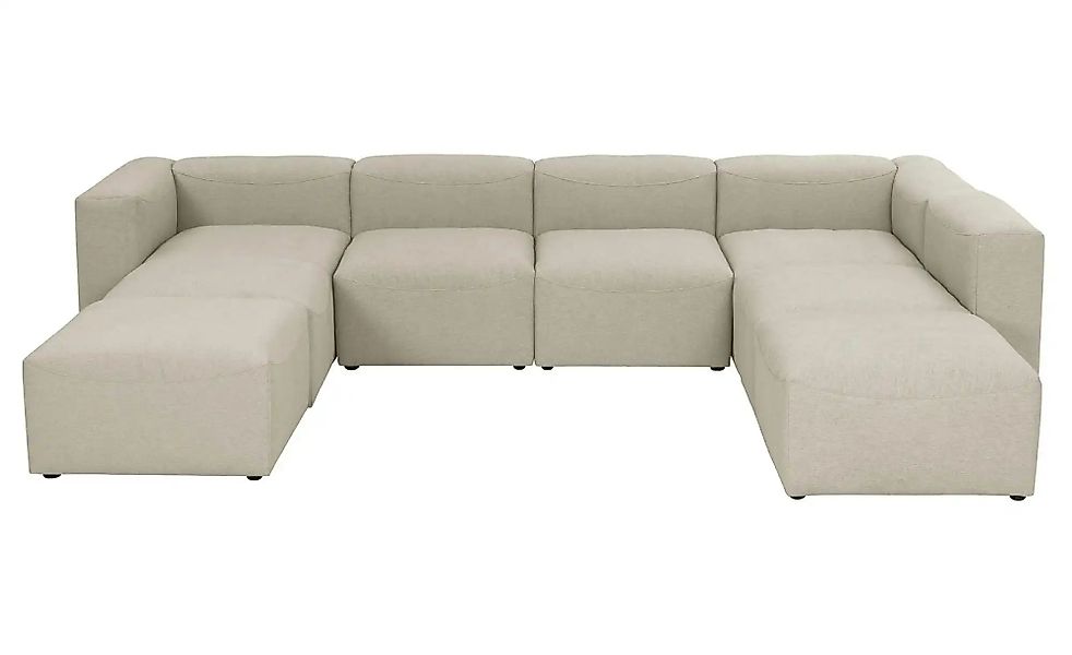 Max Winzer Ecksofa  Lena ¦ creme ¦ Maße (cm): B: 350 H: 73 Polstermöbel > S günstig online kaufen
