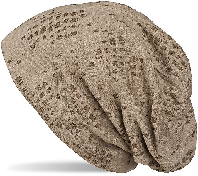 styleBREAKER Beanie Beanie mit kleinen Löchern günstig online kaufen