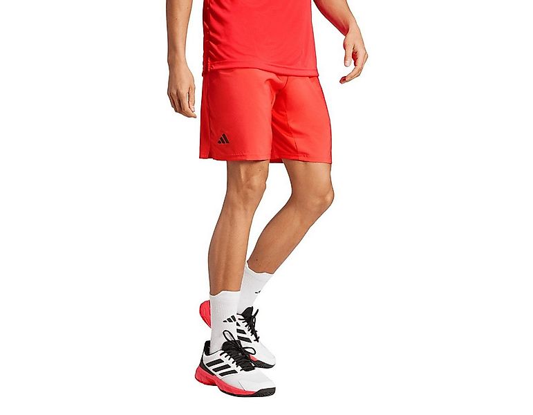 adidas Performance Shorts Tennishose Club Climacool 3-Streifen 7in kurz rot günstig online kaufen
