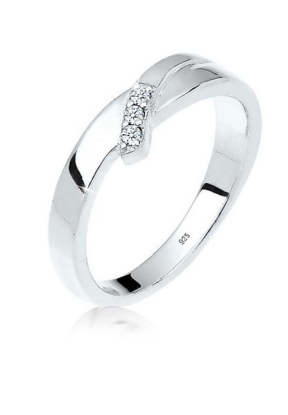 Elli DIAMONDS Verlobungsring Diamant Weiß Brillantschliff (0.045 ct) 925 St günstig online kaufen