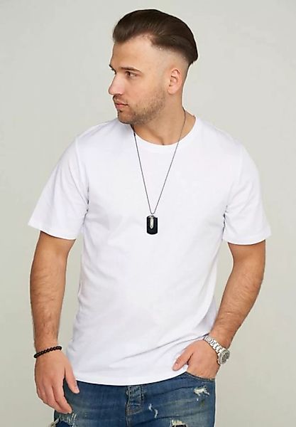 Jack & Jones T-Shirt JCOMETA TEE Herrenshirt aus Baumwoll-Stretch Basic Kur günstig online kaufen